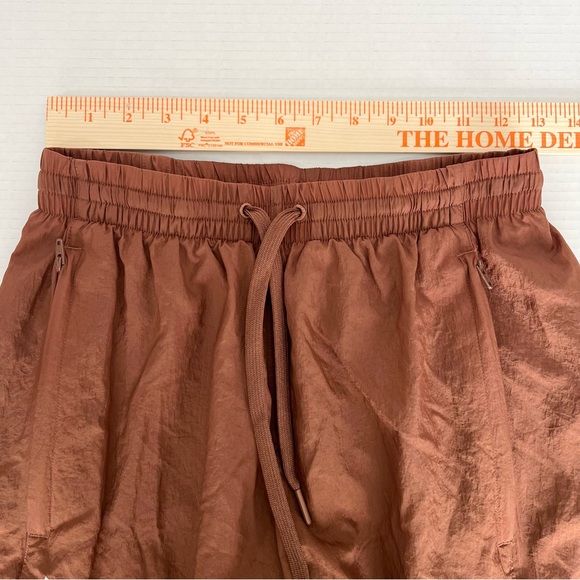 Adidas Brown Athletic Pant Men’s S DC United Soccer Blokecore Streetwear Zippers - Picture 9 of 9